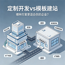 新余建站-定制开发vs模板建站：哪种方案更适合你的企业？