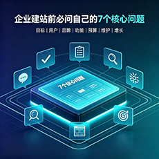 新余建站-企业建站前必问的7个核心问题 - 网站建设规划指南