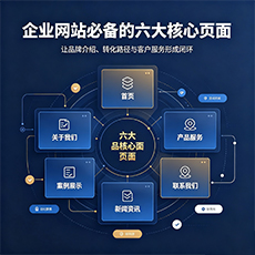 新余建站-企业网站必备的六大核心页面