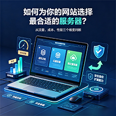 新余建站-如何为你的网站选择最合适的服务器？